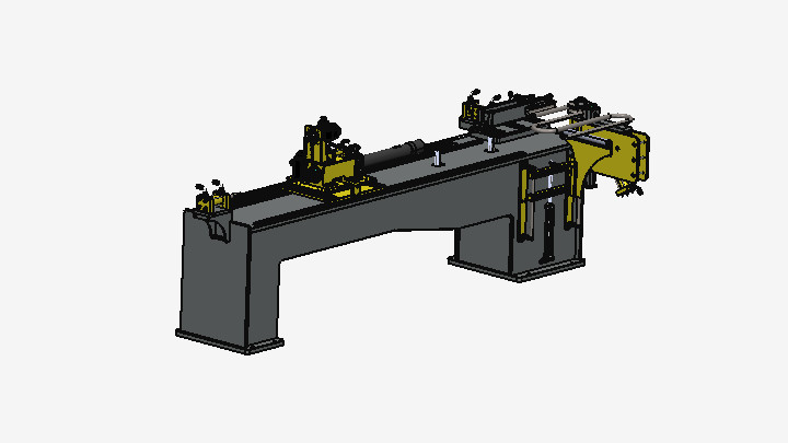 Stl_数控弯管机数模001