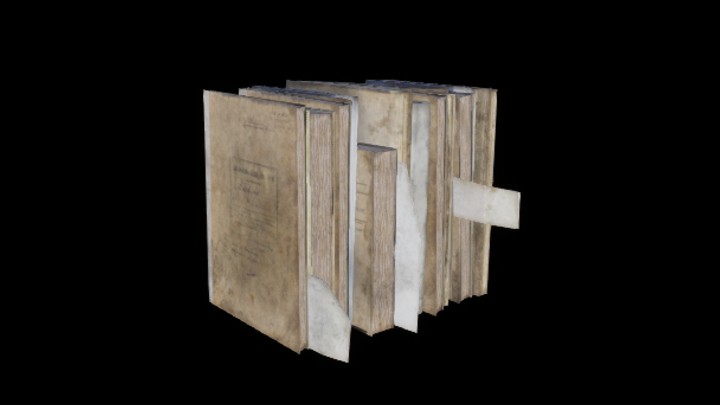 UE项目资源_模型资源_书本160