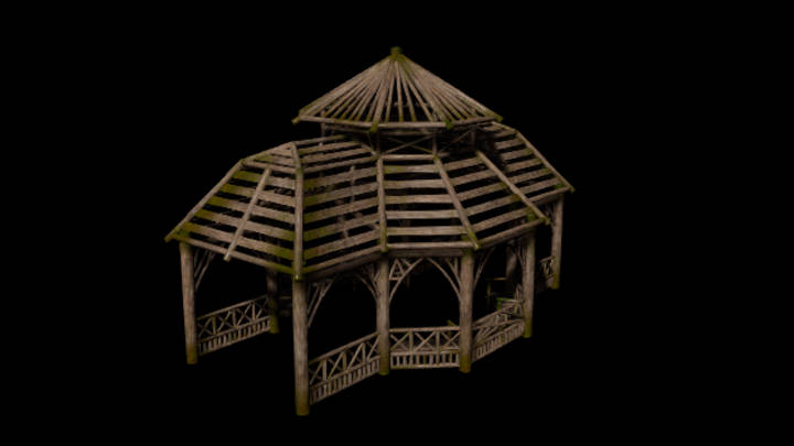 UE项目资源_模型资源_亭子005