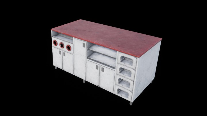 UE项目资源_模型资源_储物柜006