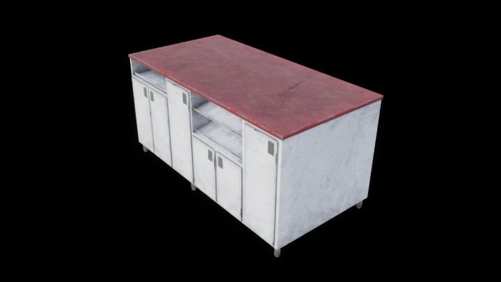 UE项目资源_模型资源_储物柜007