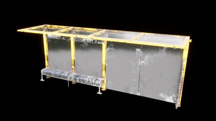 UE项目资源_模型资源_公交亭003