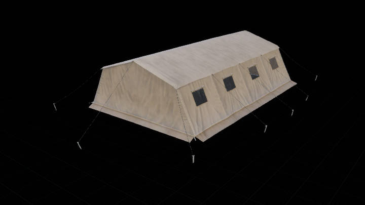 UE项目资源_模型资源_军用帐篷003