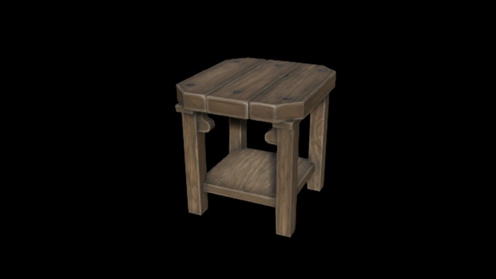 UE项目资源_模型资源_凳子374