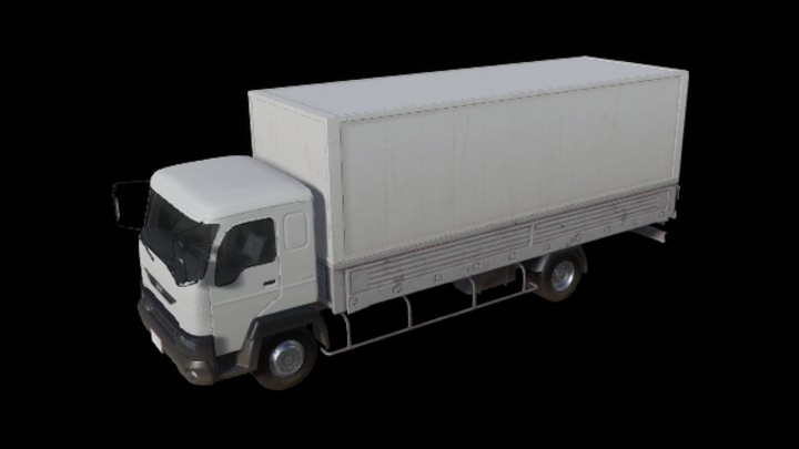 UE项目资源_模型资源_卡车005