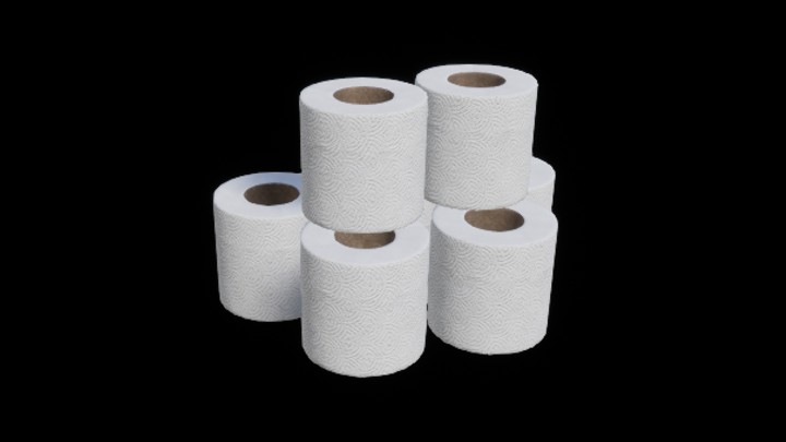 UE项目资源_模型资源_卷纸040