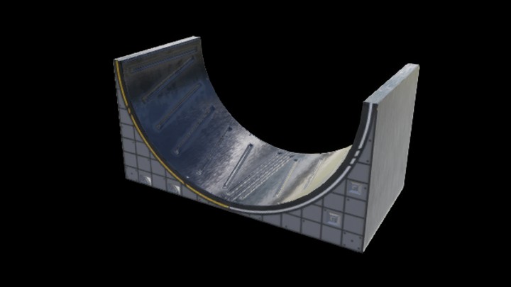 UE项目资源_模型资源_原型墙壁009