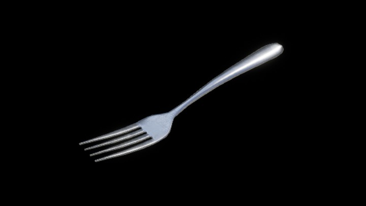 UE项目资源_模型资源_叉子032