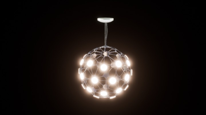 UE项目资源_模型资源_吊灯075