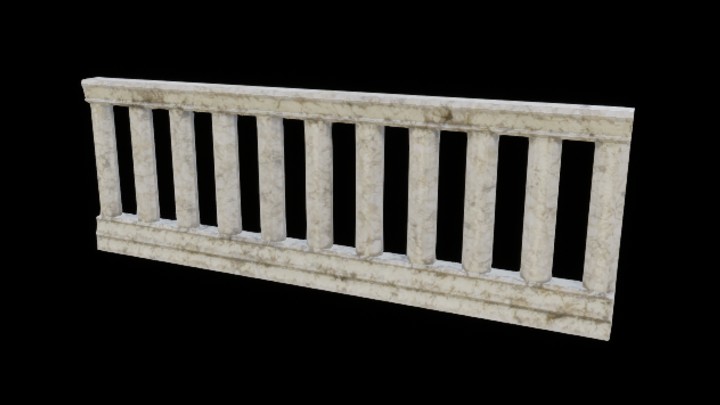 UE项目资源_模型资源_围墙041