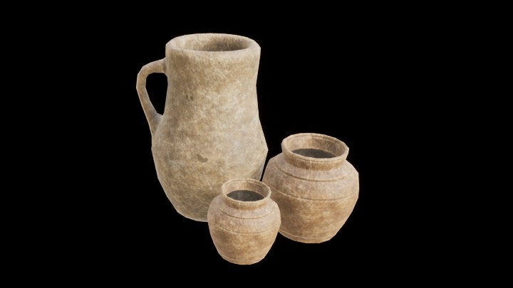 UE项目资源_模型资源_土罐006