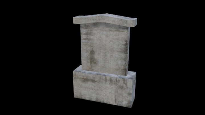 UE项目资源_模型资源_坟墓008