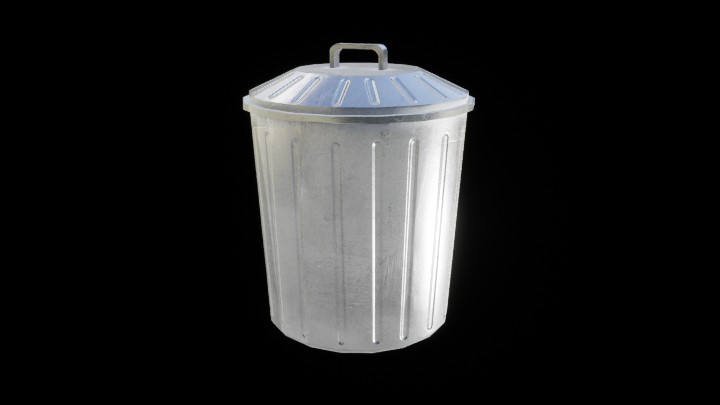 UE项目资源_模型资源_垃圾桶165