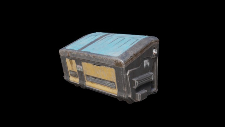 UE项目资源_模型资源_垃圾箱033