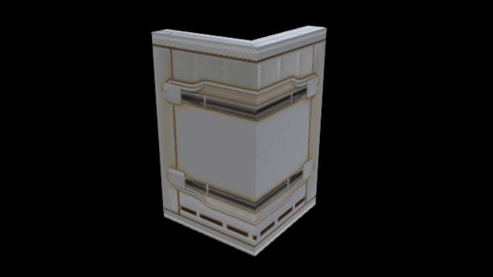 UE项目资源_模型资源_墙体100