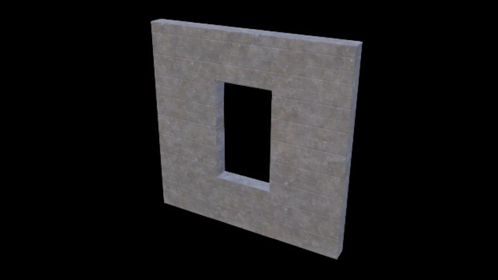 UE项目资源_模型资源_墙体125