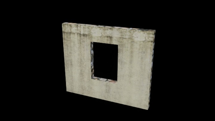 UE项目资源_模型资源_墙面155