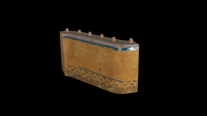 UE项目资源_模型资源_墙面160