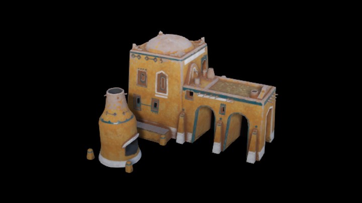 UE项目资源_模型资源_墙面173