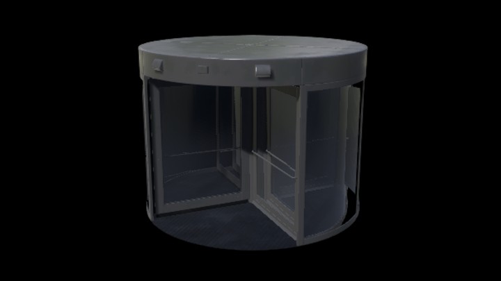 UE项目资源_模型资源_大门018