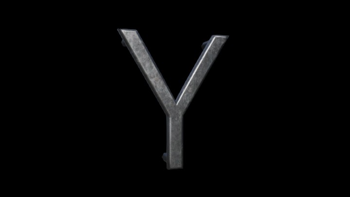 UE项目资源_模型资源_字母057