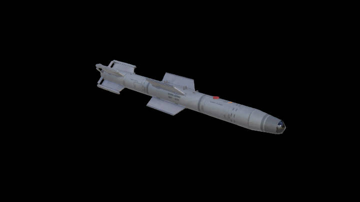 UE项目资源_模型资源_导弹013