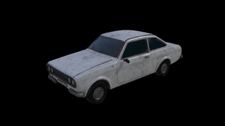 UE项目资源_模型资源_小车007