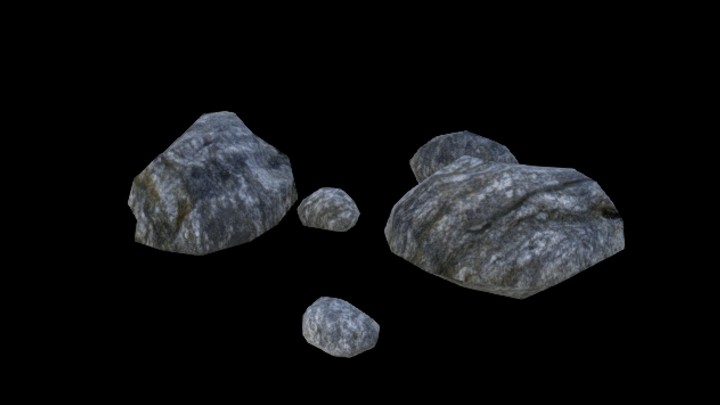 UE项目资源_模型资源_岩石309