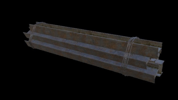 UE项目资源_模型资源_工字钢004