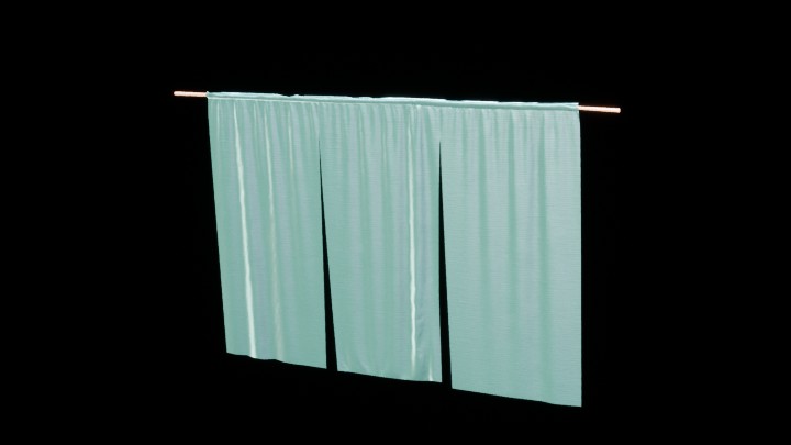 UE项目资源_模型资源_帘子007