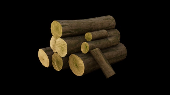 UE项目资源_模型资源_干柴堆001