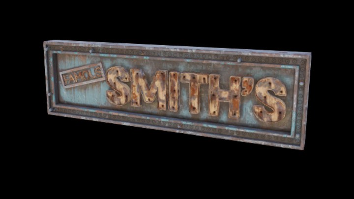 UE项目资源_模型资源_广告牌215