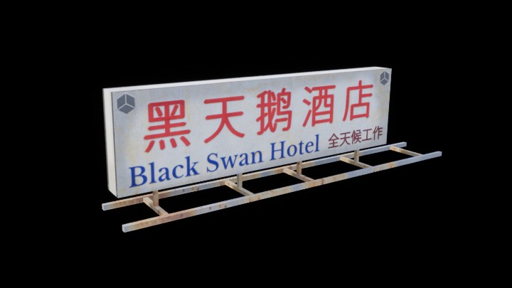 UE项目资源_模型资源_广告牌226