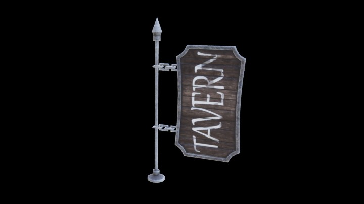 UE项目资源_模型资源_广告牌294