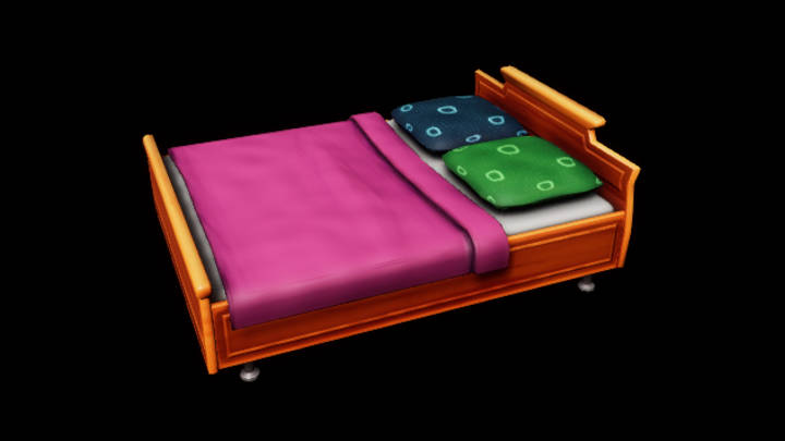 UE项目资源_模型资源_床099