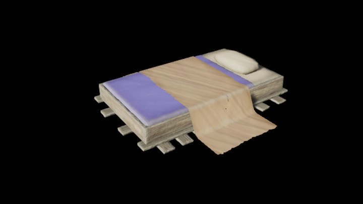 UE项目资源_模型资源_床146