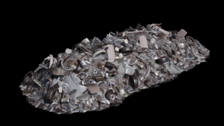 UE项目资源_模型资源_废车垃圾002