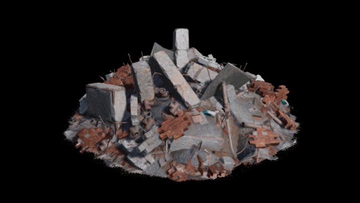 UE项目资源_模型资源_建筑垃圾003