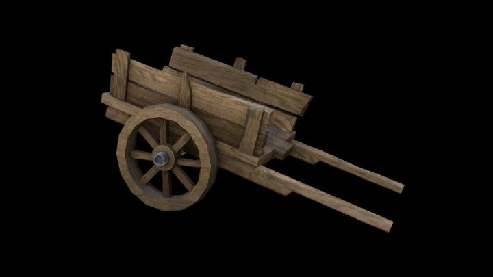 UE项目资源_模型资源_手推车033