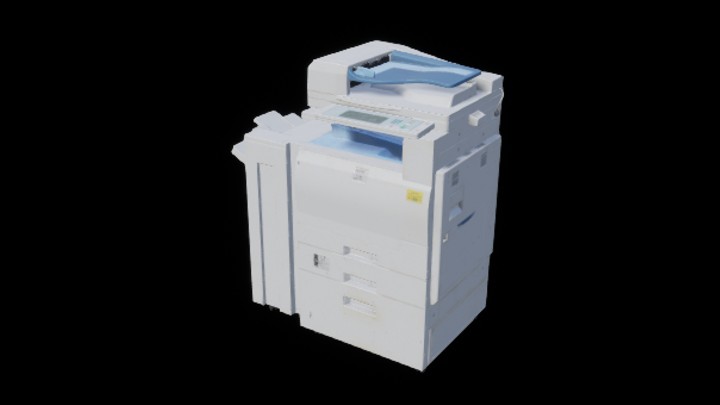 UE项目资源_模型资源_打印机016