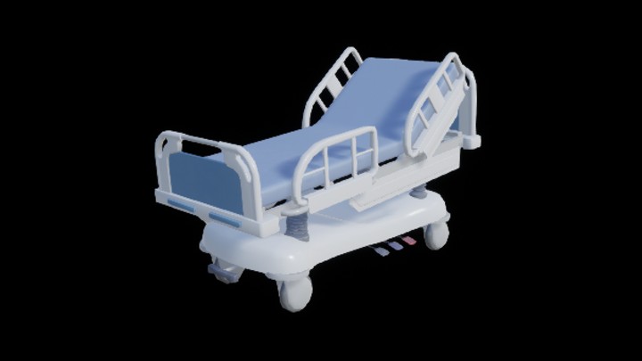 UE项目资源_模型资源_护理床001