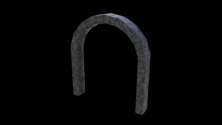 UE项目资源_模型资源_拱墙002