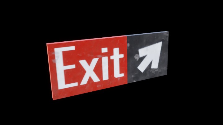 UE项目资源_模型资源_指示牌077