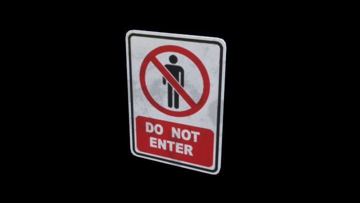 UE项目资源_模型资源_指示牌118