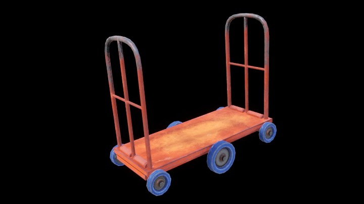 UE项目资源_模型资源_推车050