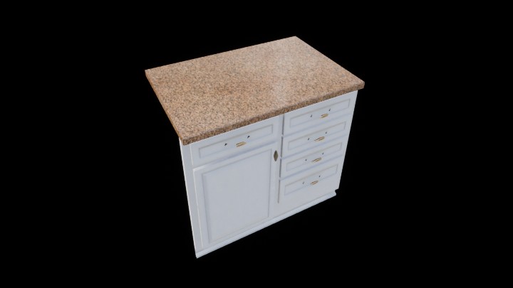 UE项目资源_模型资源_料理台004