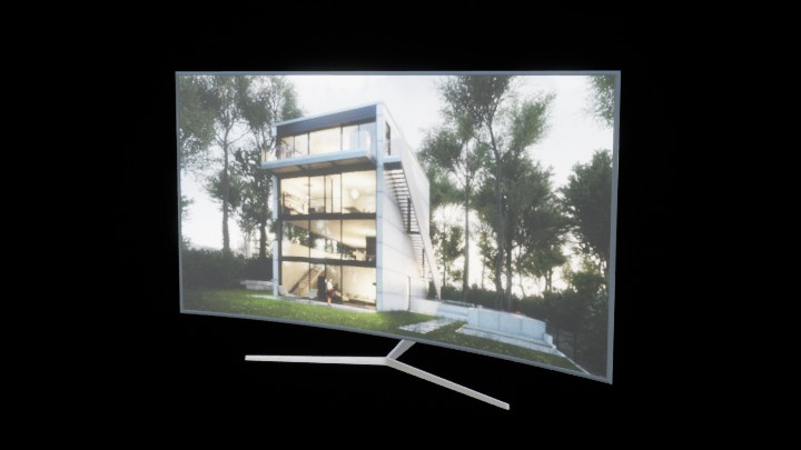 UE项目资源_模型资源_显示器025