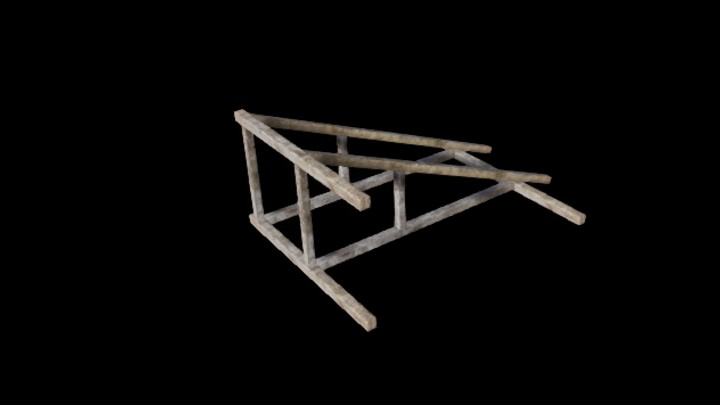 UE项目资源_模型资源_木架073