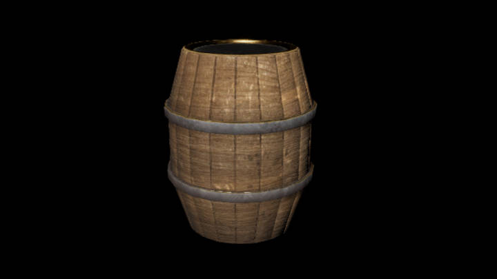 UE项目资源_模型资源_木桶220