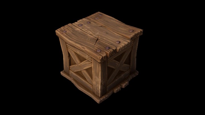 UE项目资源_模型资源_木箱089